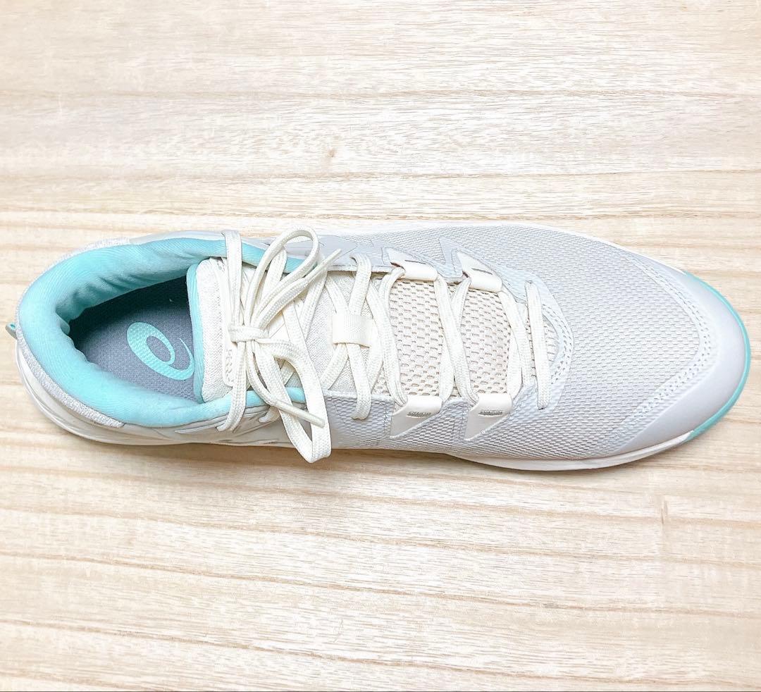 美品 asics UNPRE ARS 2 ホワイト/ミント 30cm