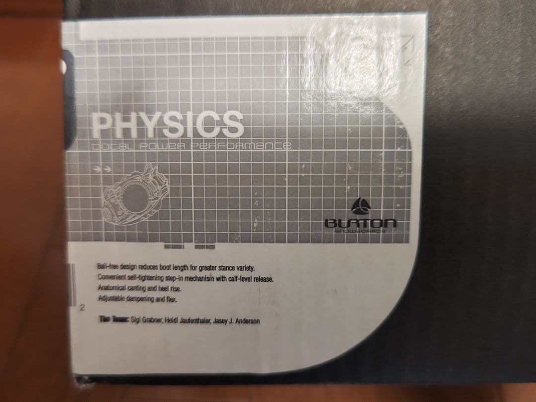 バートンフィジックス BURTON PHYSICS片方新品