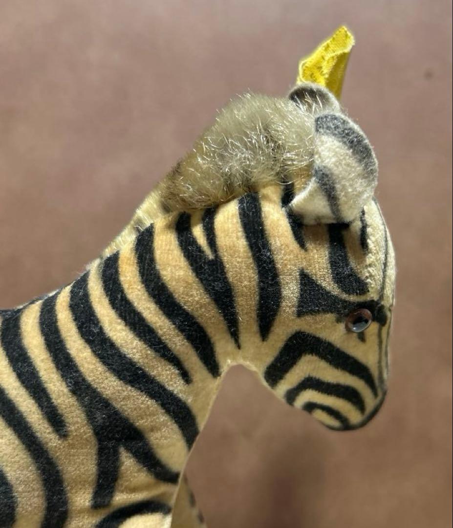 steiff ヌイグルミ シマウマ ヴィンテージ シュタイフ