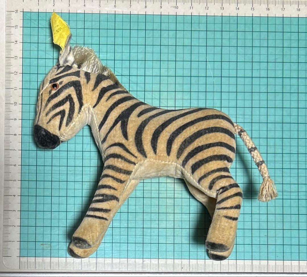 steiff ヌイグルミ シマウマ ヴィンテージ シュタイフ