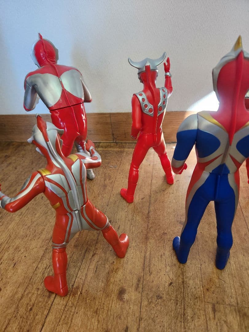 ウルトラマン　ビッグソフビフィギュア　7体セット