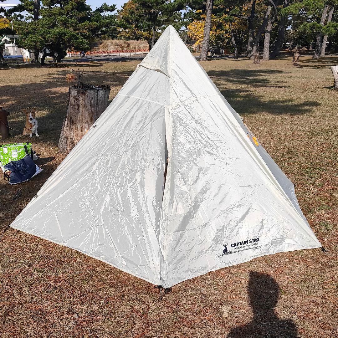 キャプテンスタッグ ワンポールテント