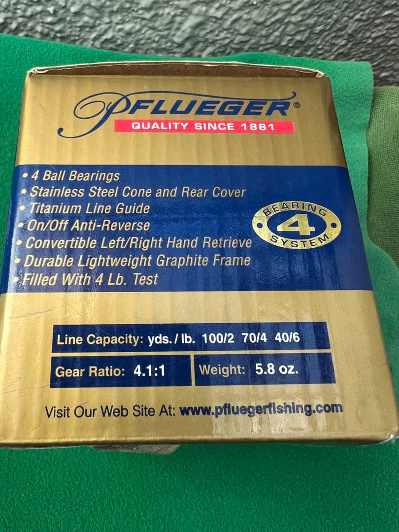 Pflueger Microspin-U 4410U スピンキャスト　付属品有