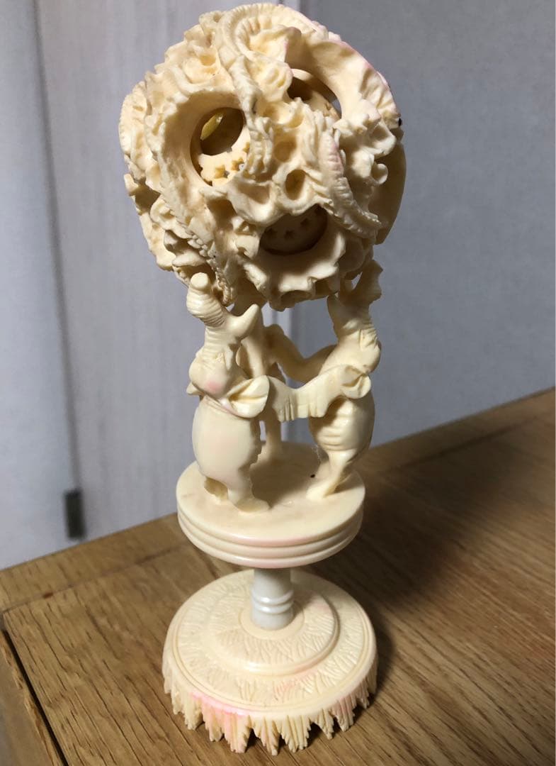 多層球　中国美術　工芸品