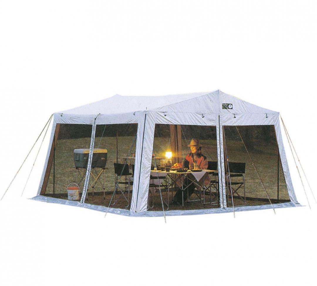 【新品】ラニーメッシュタープテント　キャンプ　アウトドア　5〜6人用