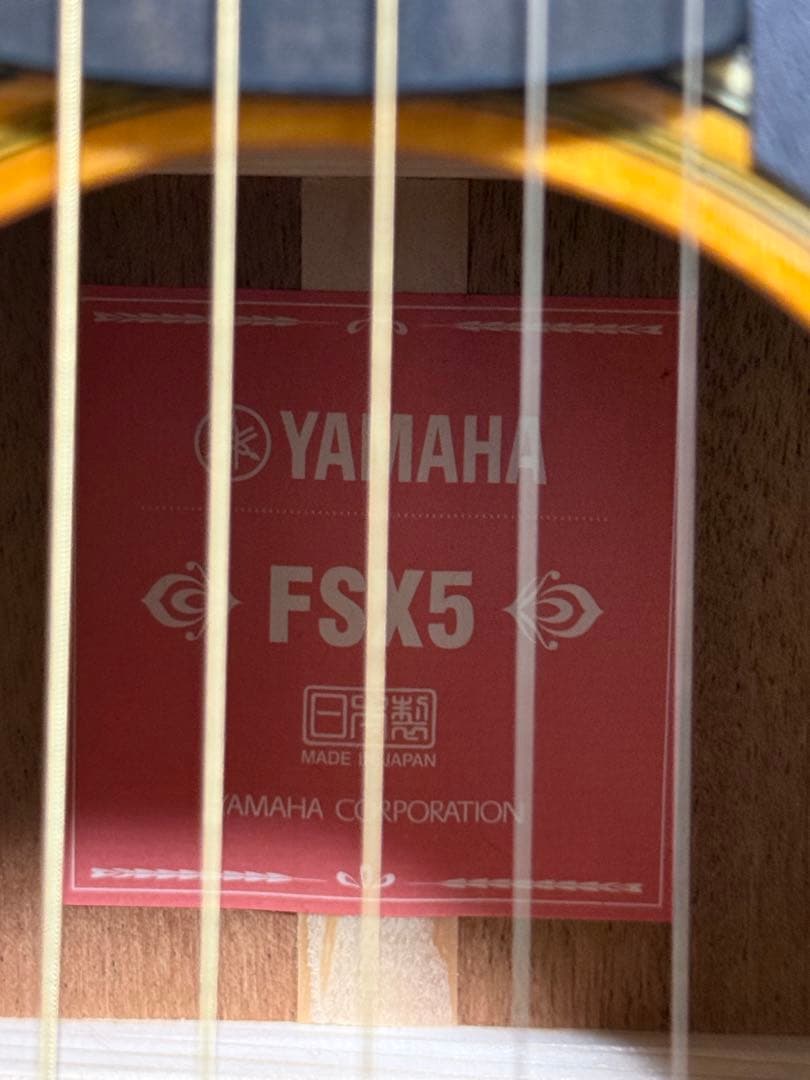 YAMAHA FSX5 red label series 未使用に近い美品