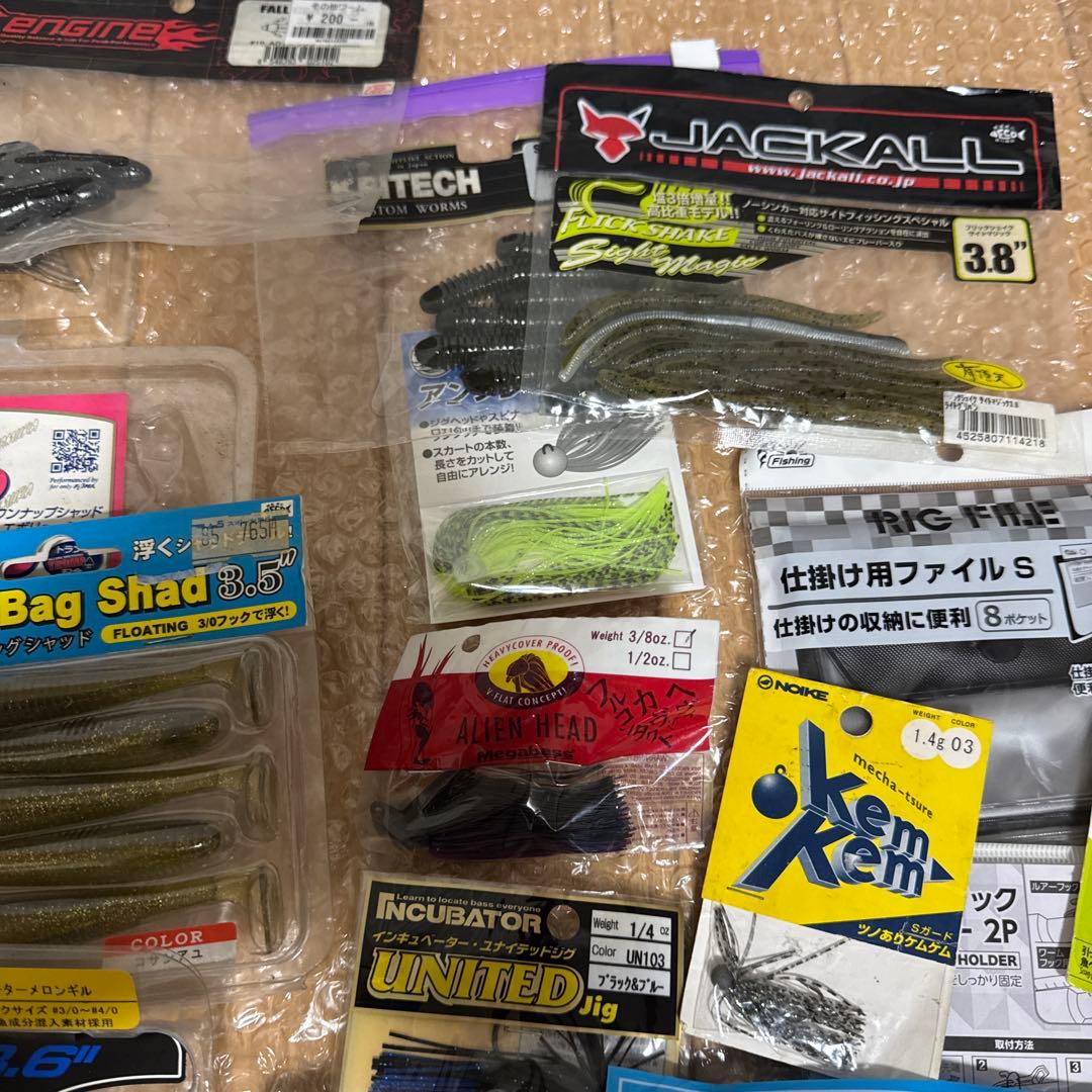 ☆バス釣り引退☆豪華人気ブランドソフト、ハードルアーセット☆早い者勝ち