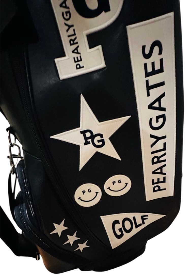 即購入⭕️PEARLY GATES スタンド付き キャディバッグ ネイビー