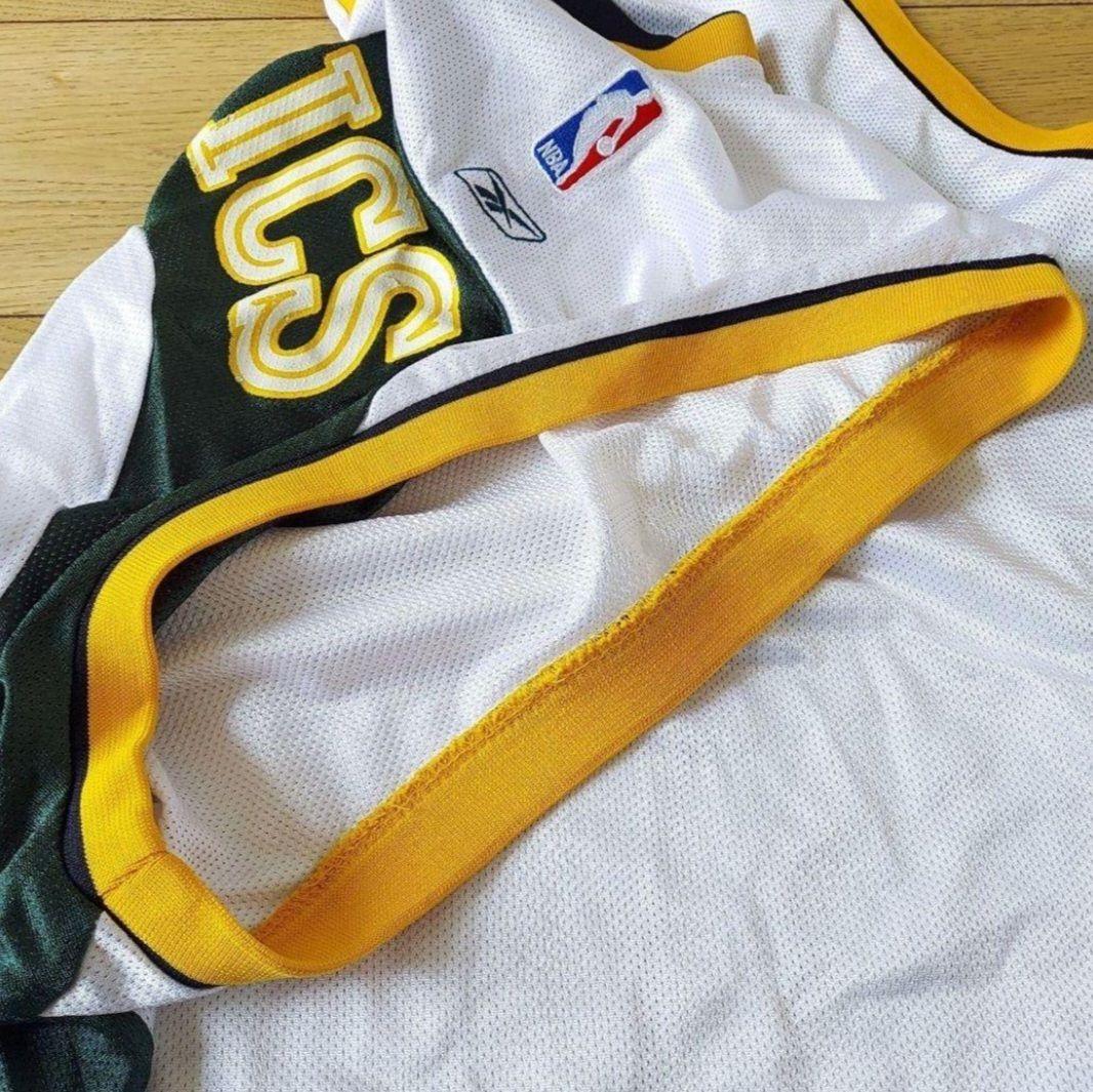NBAシアトルスーパーソニックス バスケ シャツ ユニフォーム Reebok