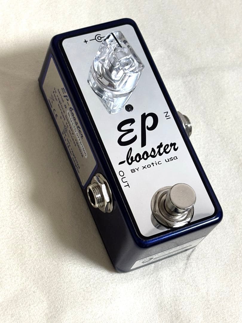 ギター XOTIC / EP Booster llic Blue