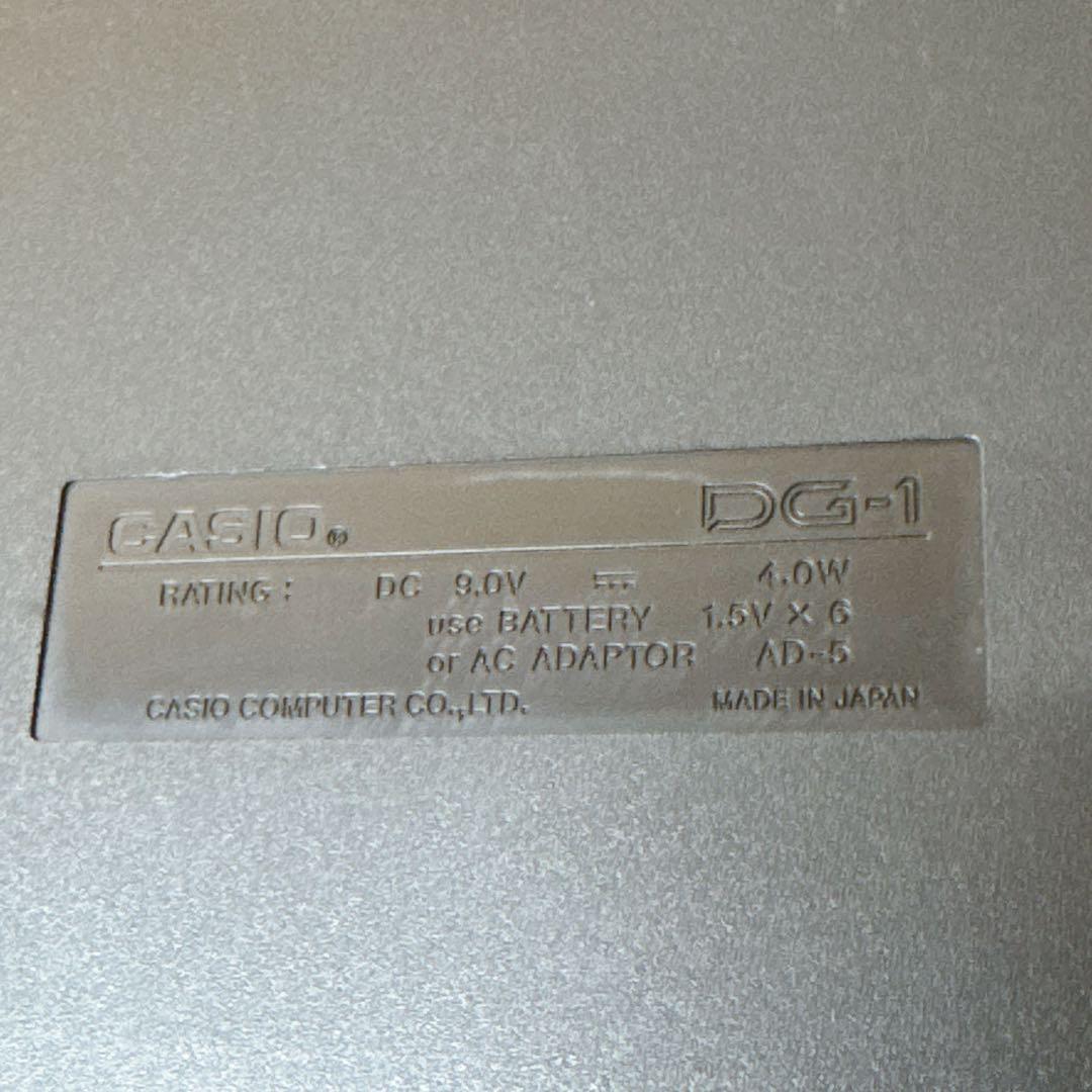 動作品♪CASIO DG-1 ギターシンセ デジタルギター カシオ