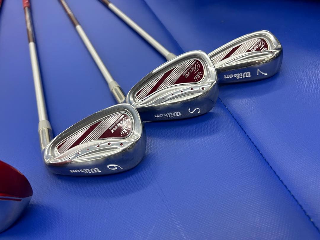 Wilson アイアン セット パリーゲイツ キャディバッグ ゴルフ 初心者