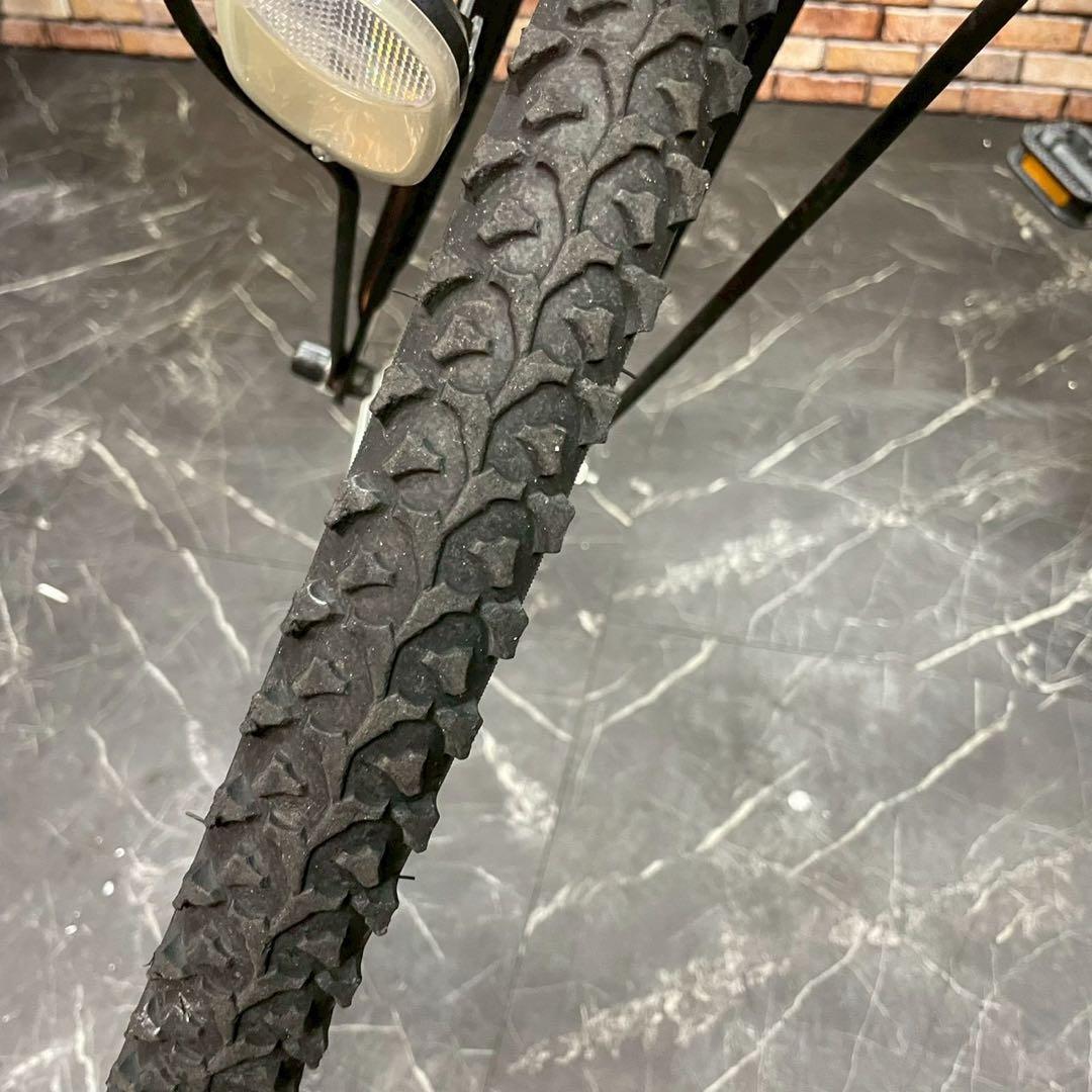 【136】子供用自転車 子供車 WILLY ブラック 26インチ 変速付き