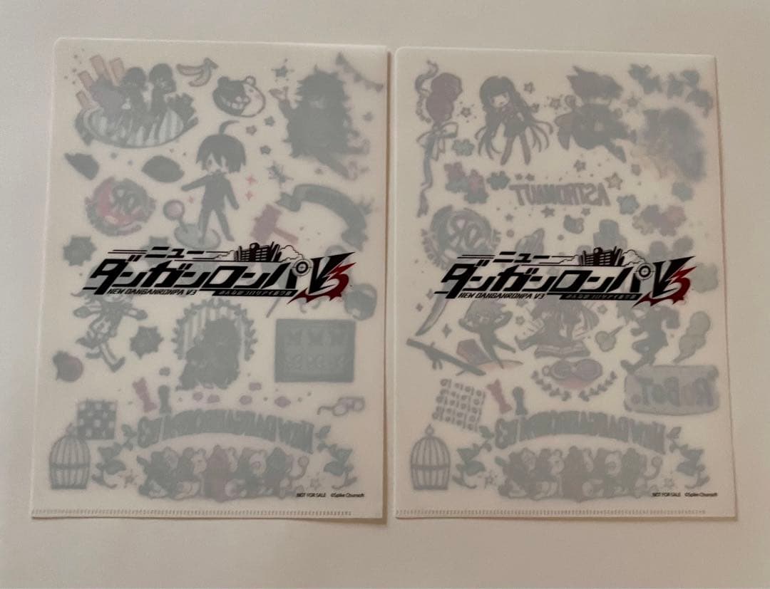 【7点セット】ダンガンロンパV3 クリアファイル