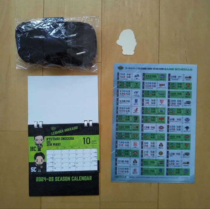 レバンガ　北海道　エスコン　コンサドーレ　ユニフォーム　ビブス　シール　バック