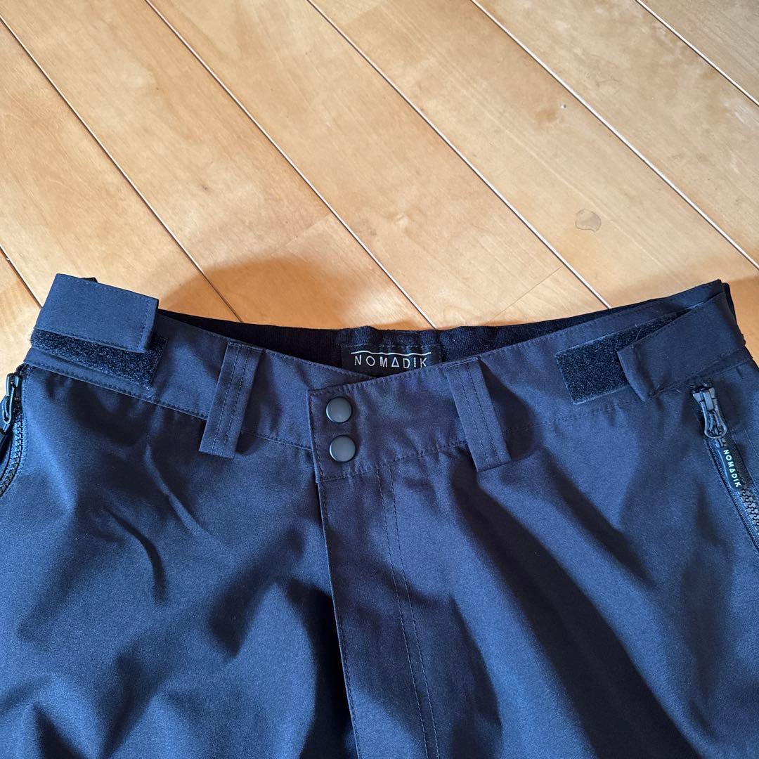 NOMADIK ブラック スノーボードパンツ