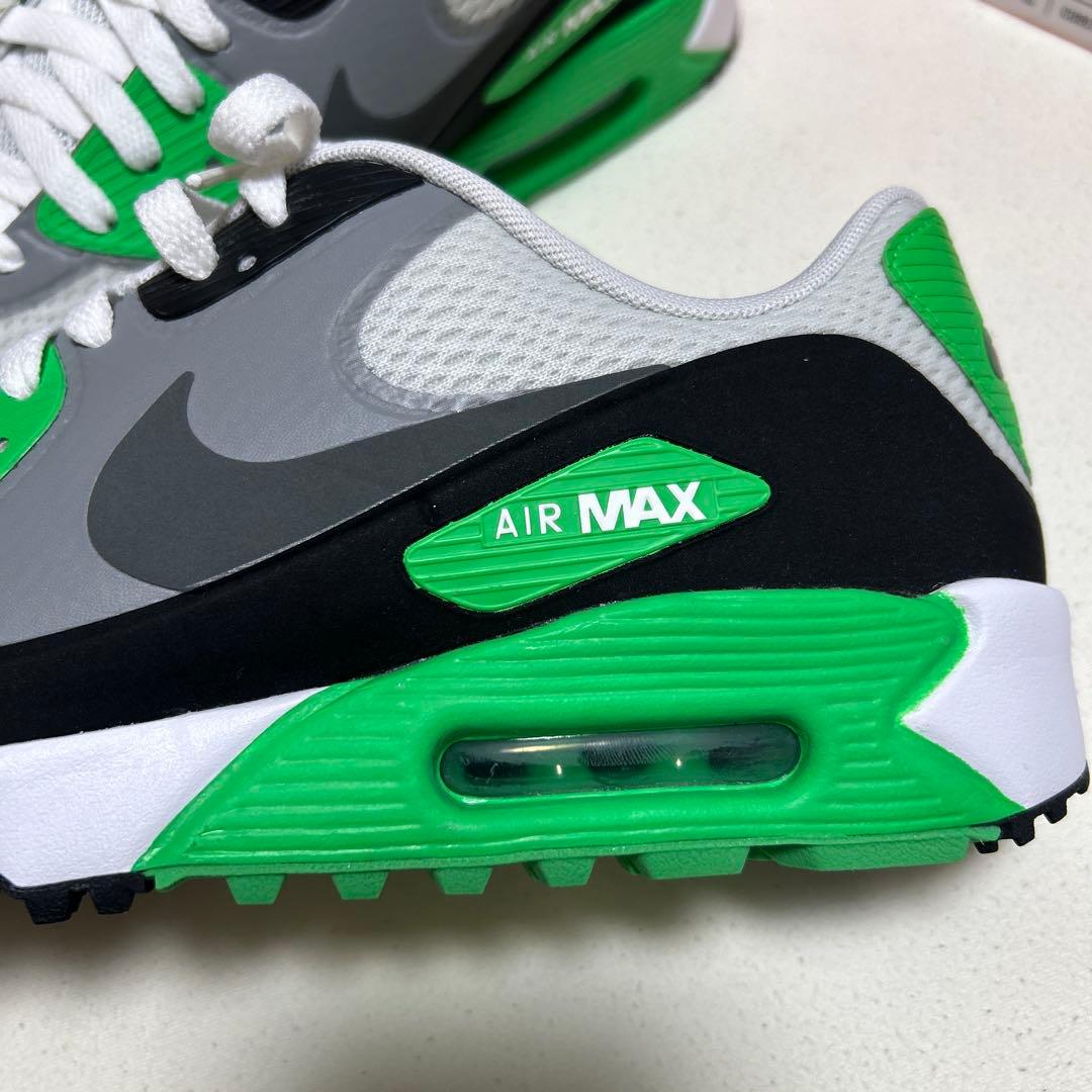 希少Nike Air Max 90g グレー/グリーン スニーカー