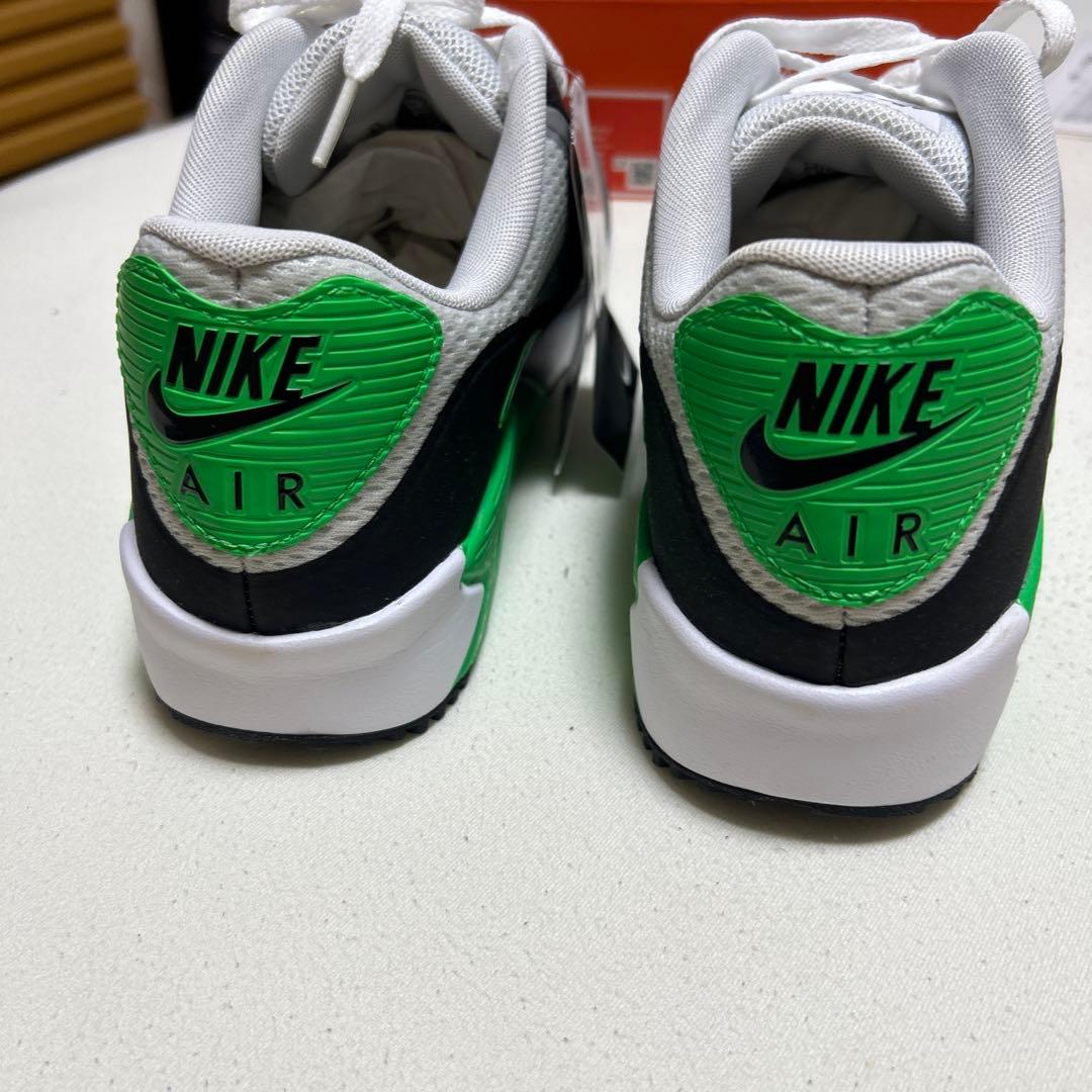 希少Nike Air Max 90g グレー/グリーン スニーカー