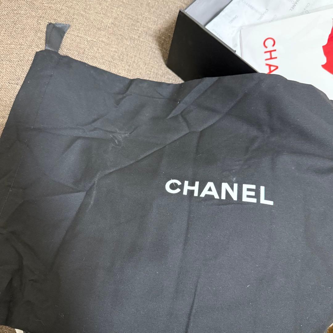 CHANEL ブラック シルバー金具 ショルダーバッグ VIPギフトノベルティ