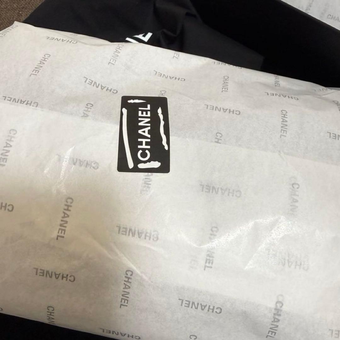 CHANEL ブラック シルバー金具 ショルダーバッグ VIPギフトノベルティ