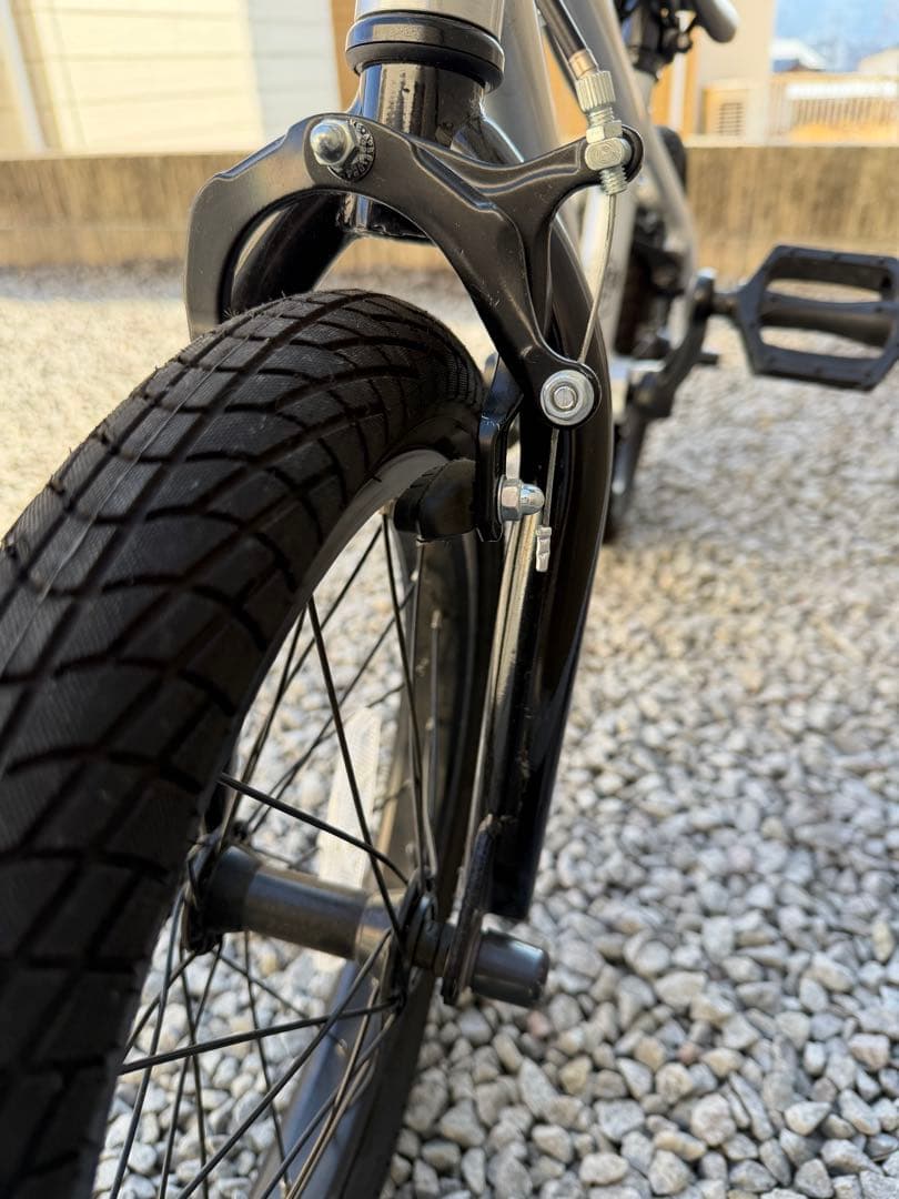 DURCUS ONE SOLO 16 POLISH BMXバイク シルバー