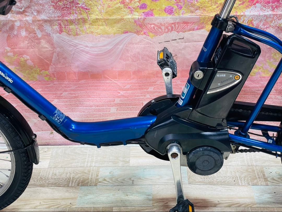 ZK3712 電動自転車 パナソニック 子供乗せ 20インチ 送料無料