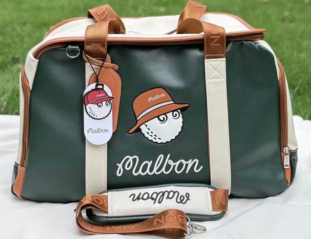 再入荷★マルボンゴルフボストンバッググリーン