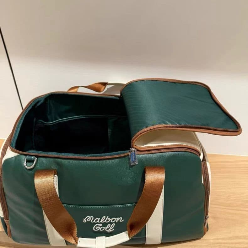 再入荷★マルボンゴルフボストンバッググリーン