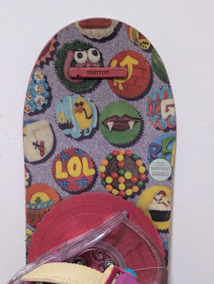 BURTON chicklet 110cm 2015model 板×ブーツ