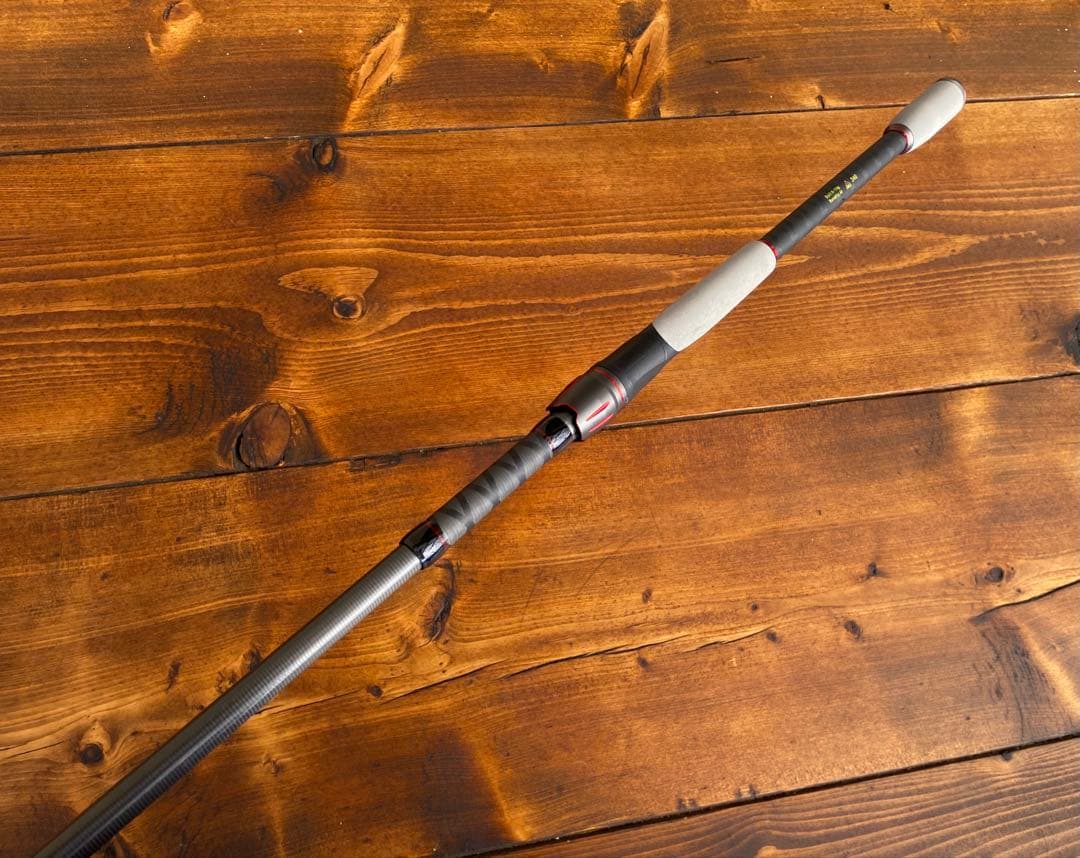 8ft 240cm スピニングロッド　テレスコロッド　シーバス　エギング　グレー