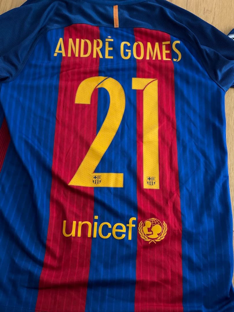 【cwc優勝ロゴ入り】FCBarcelona 16-17 ユニフォーム Aゴメス