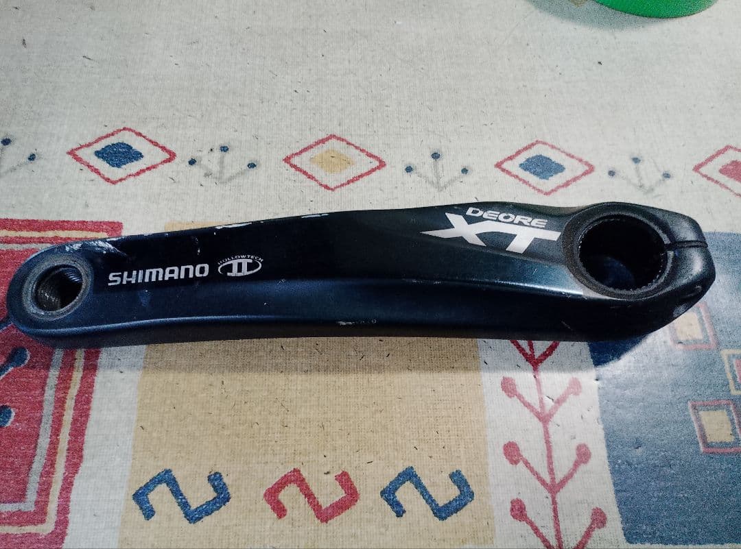 クランクセット Shimano DEORE XT 38/24T 165mm