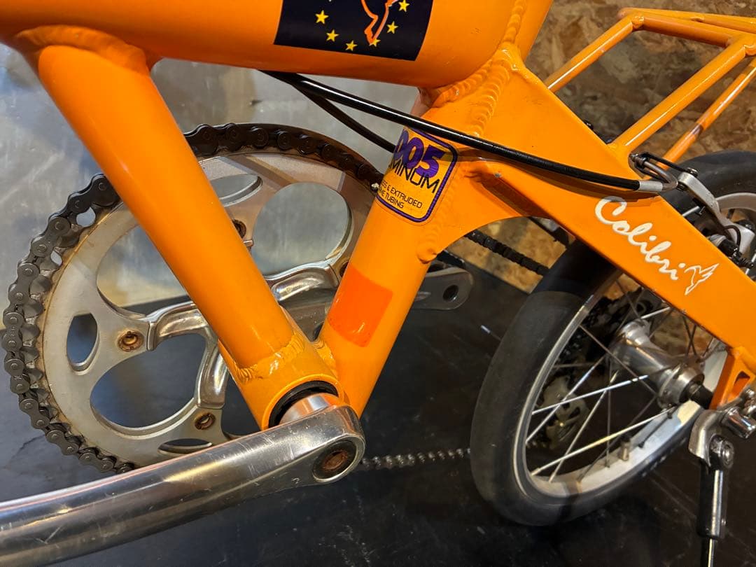 D29 訳有 中古折りたたみ自転車/PEUGEOT プジョーコリブリ 16インチ
