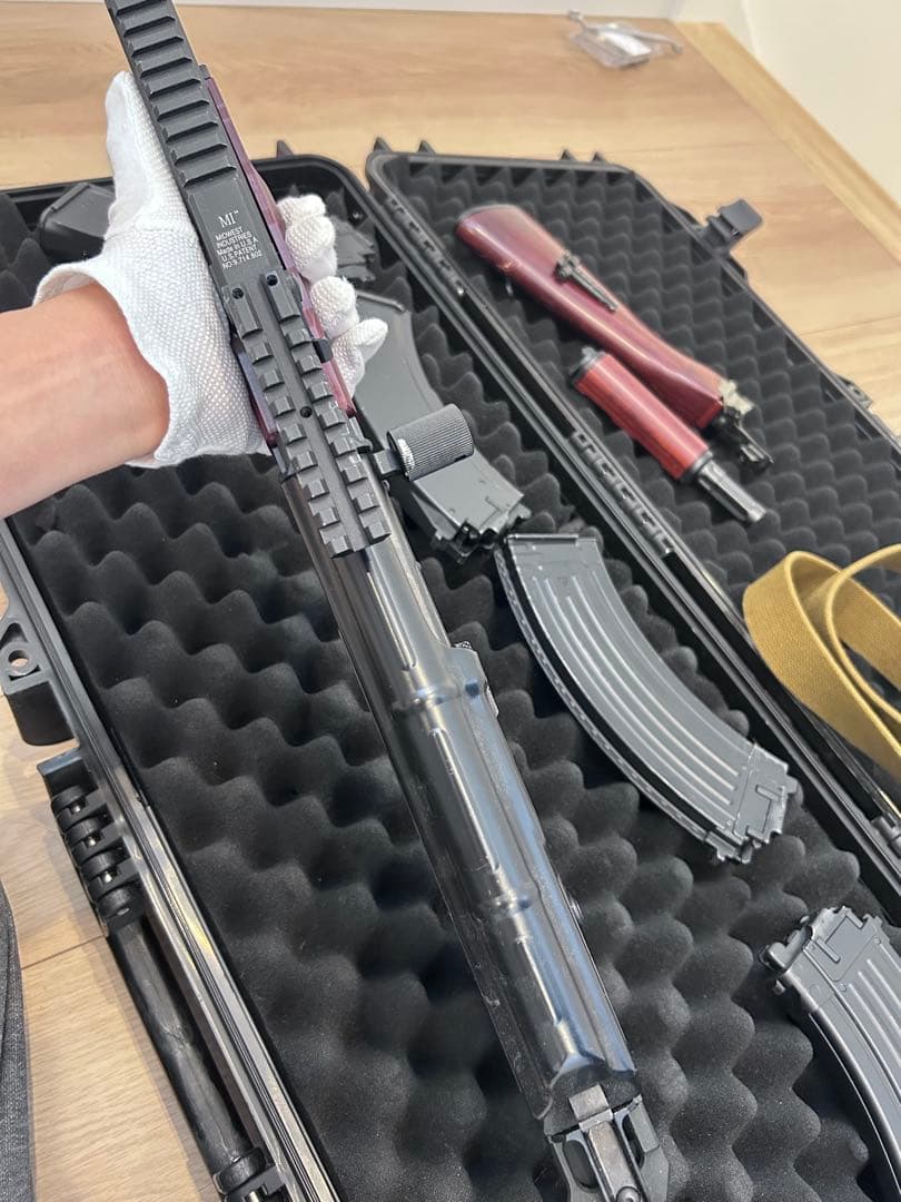 東京マルイ　AKM GBB カスタム　サバゲー　引退品　ガスガン　ガスブロ