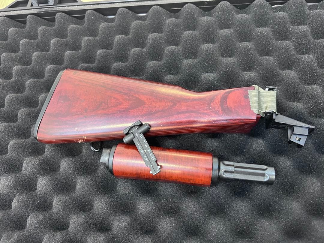 東京マルイ　AKM GBB カスタム　サバゲー　引退品　ガスガン　ガスブロ