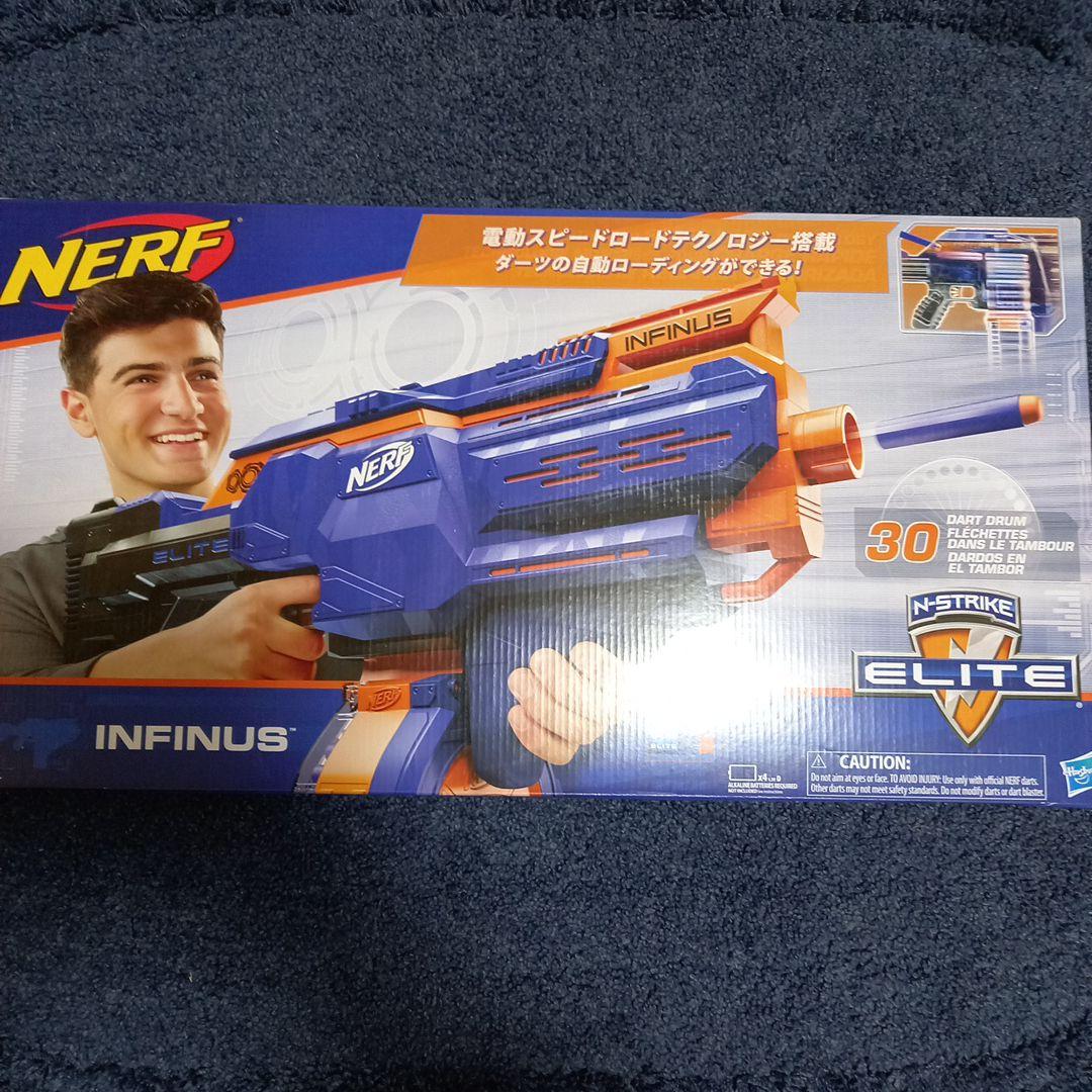 『美品』NERF INFINUS 電動トイガン