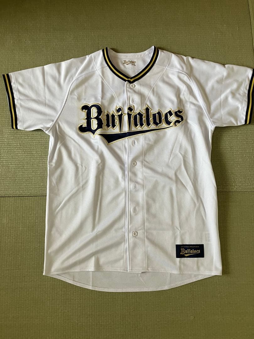 オリックスバッファローズ　ハイクオリティユニフォーム　ホーム　Lサイズ