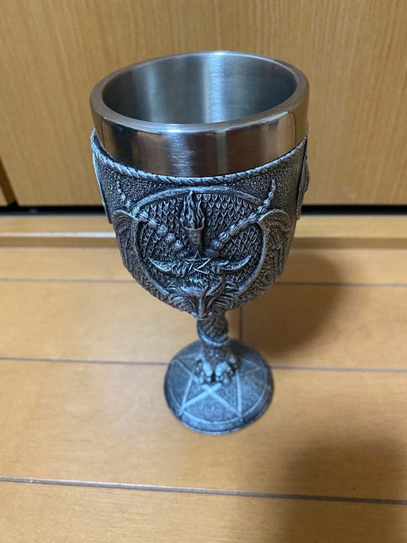 聖杯　西洋彫刻 ダークサタニズム