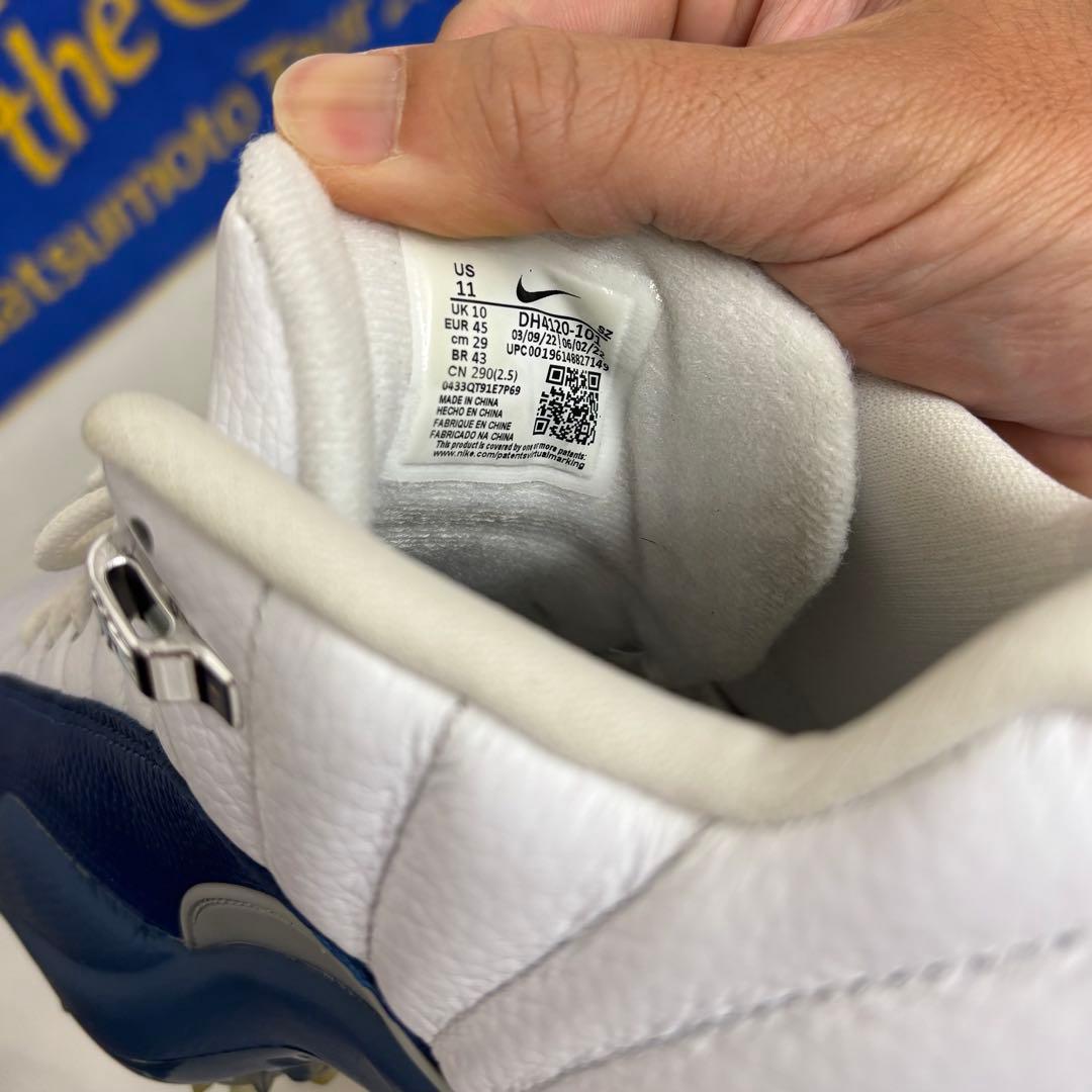 【美品】NIKE AIR JORDAN 12 LOW G フレンチブルー