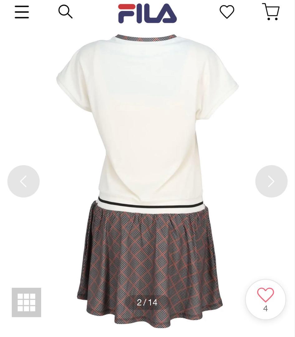新品FILA【テニス】 ワンピース / レディース サイズM ￥15,180