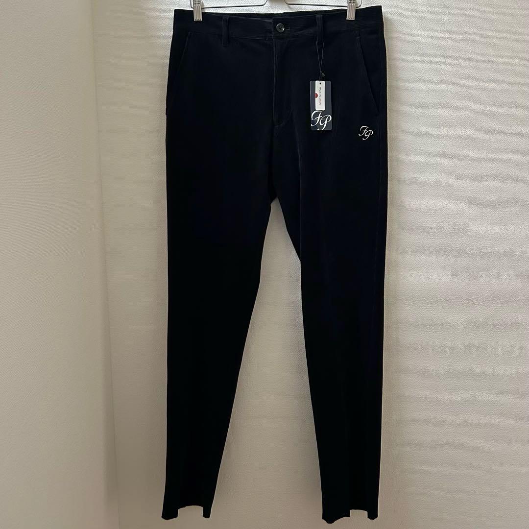 【新品未使用品】フェアリーパウダー コーディロイゴルフパンツ LLサイズ 黒