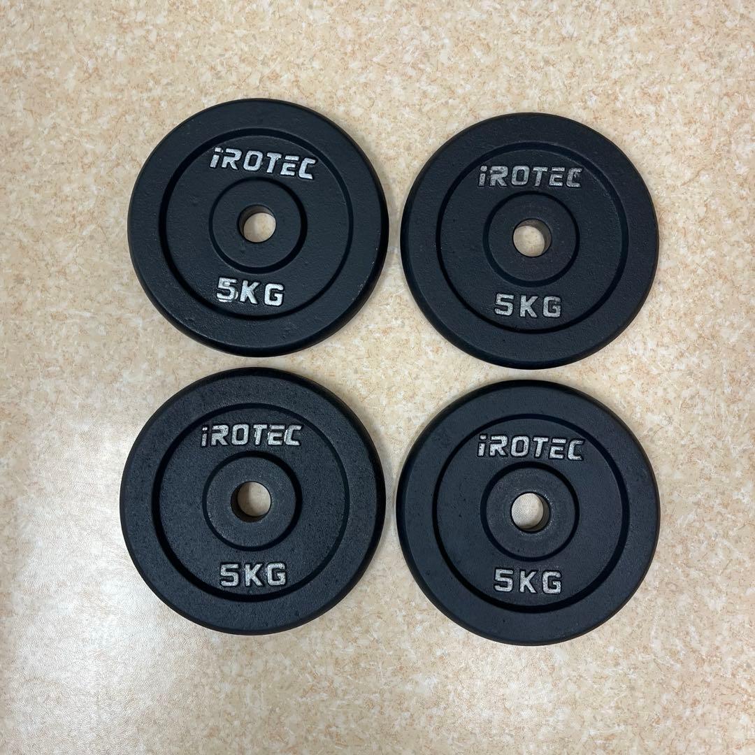 IROTEC アイアンプレート 5kg 4枚セット⑬