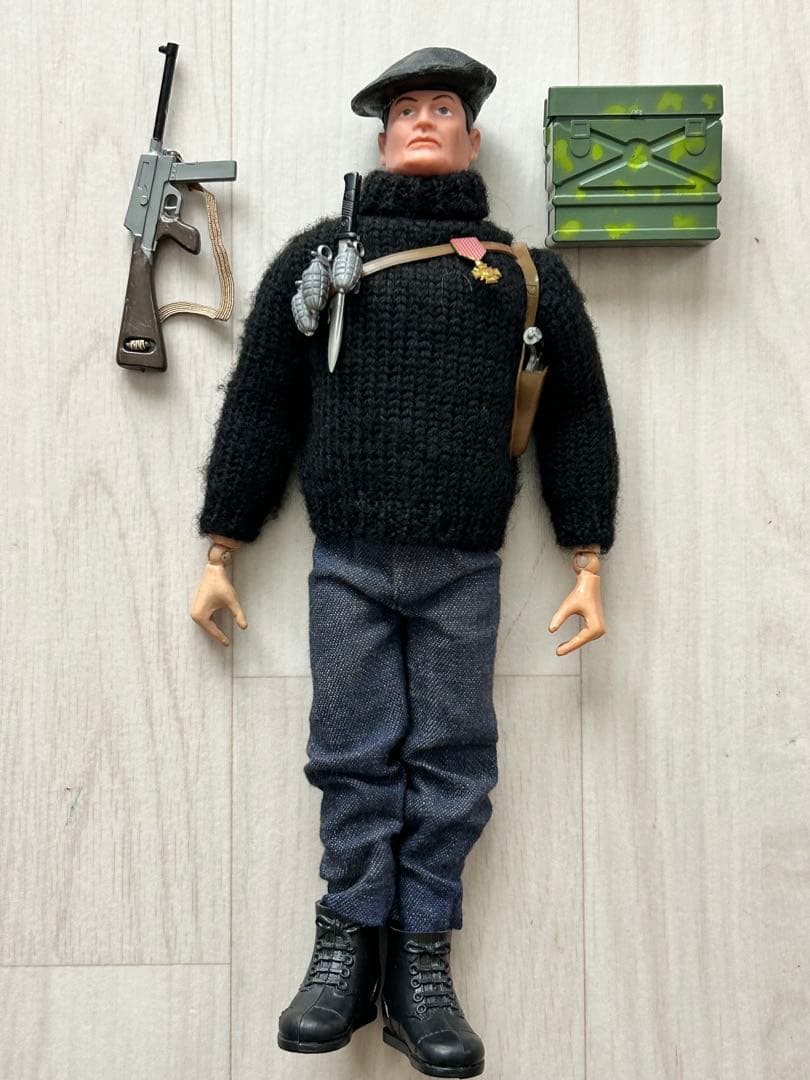 ビンテージGI ジョー　フランスレジスタンス　GI JOE 1966 美品