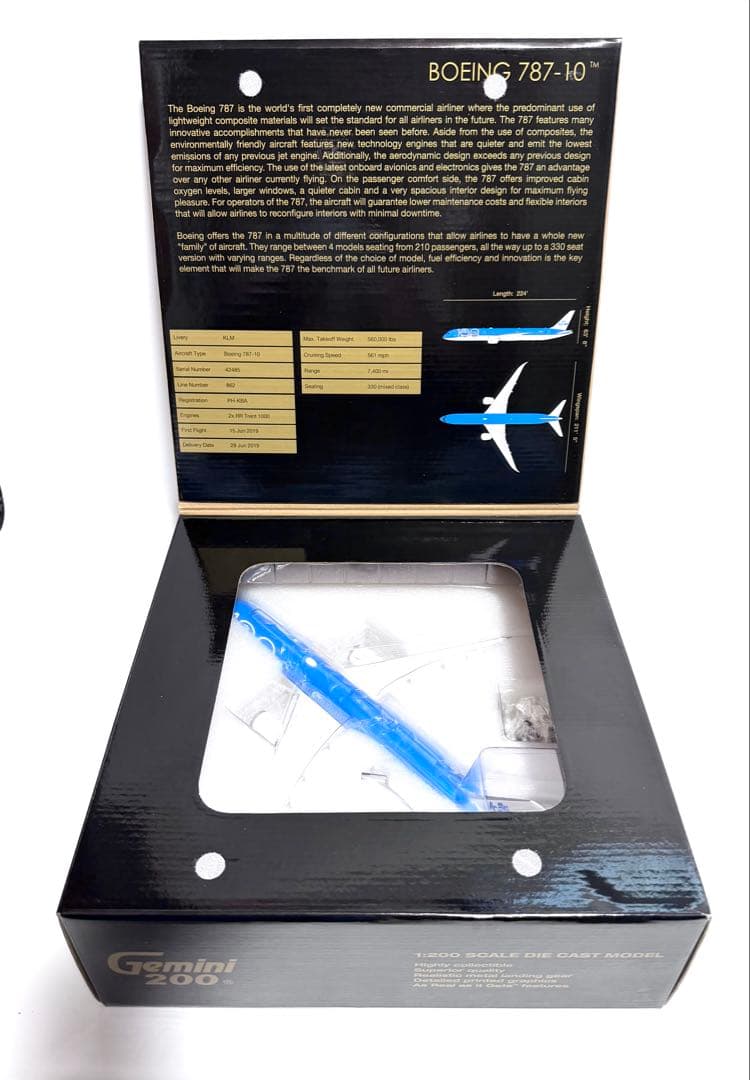 Gemini 1/200 B787-10 KLM 100周年 オランダ航空
