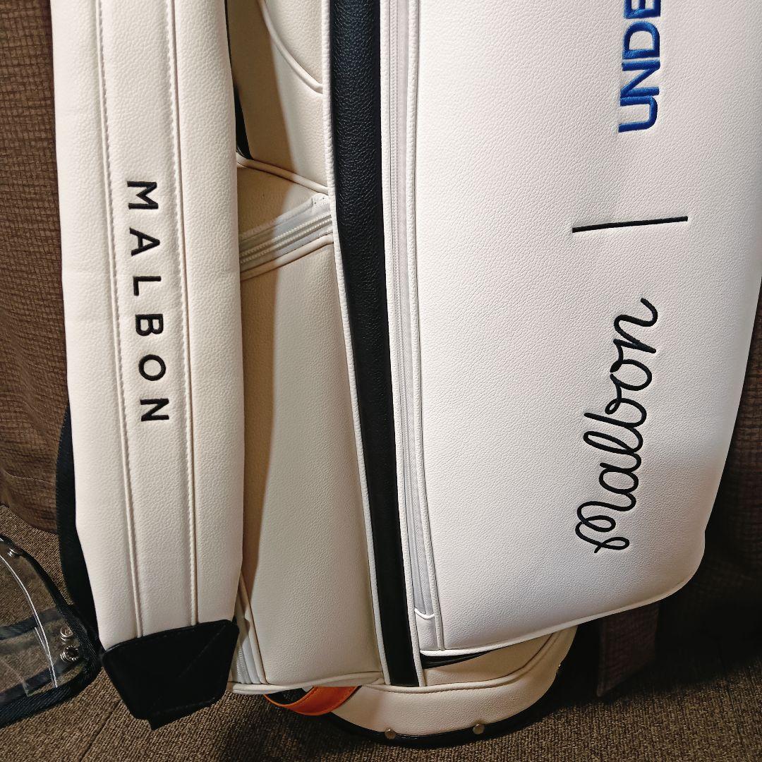 ppp 極上中古 MALBON ゴルフバッグ undefeatedコラボ