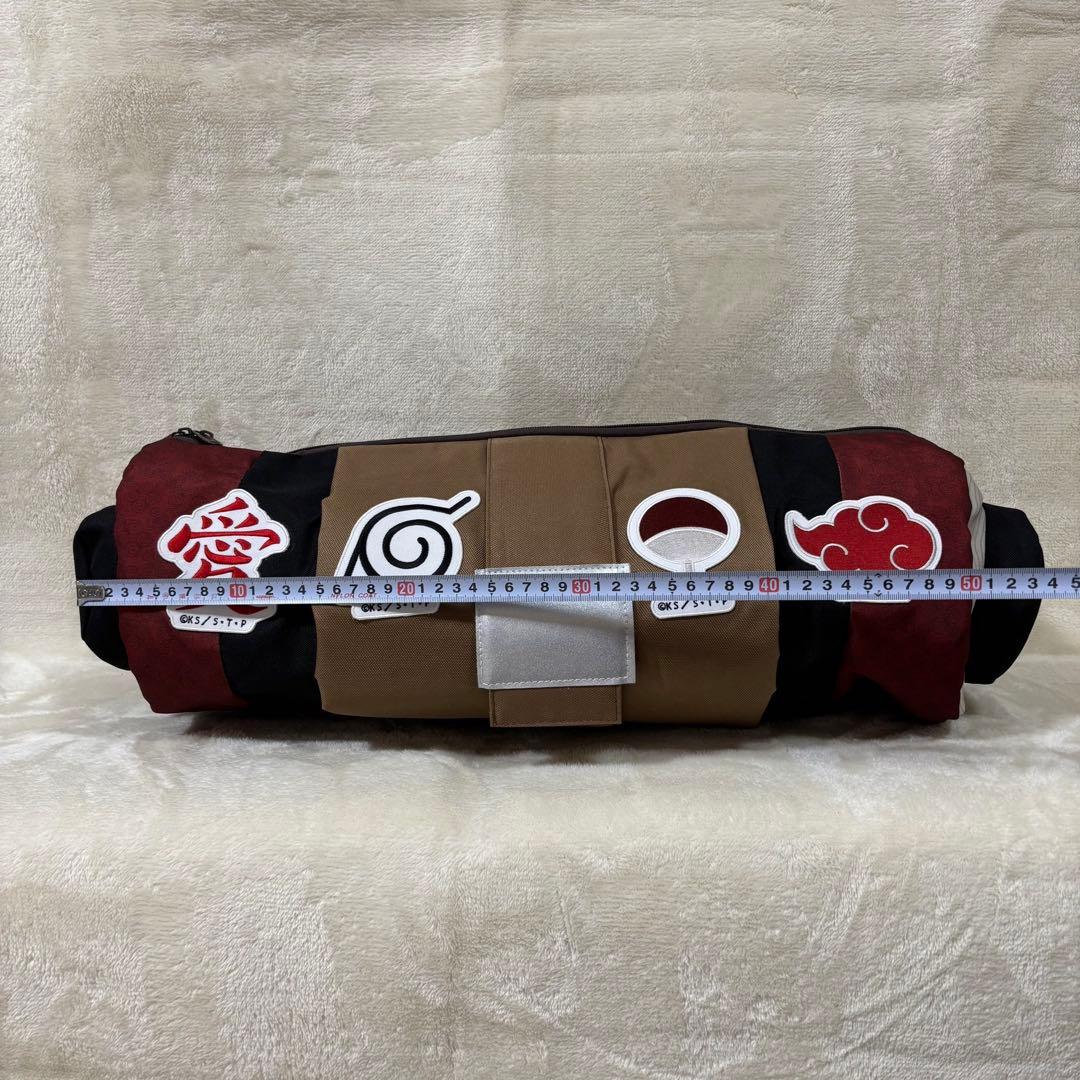 【美品】NARUTO 仙人モード 巻き物バッグ ニジゲンノモリ限定 ワッペン付き