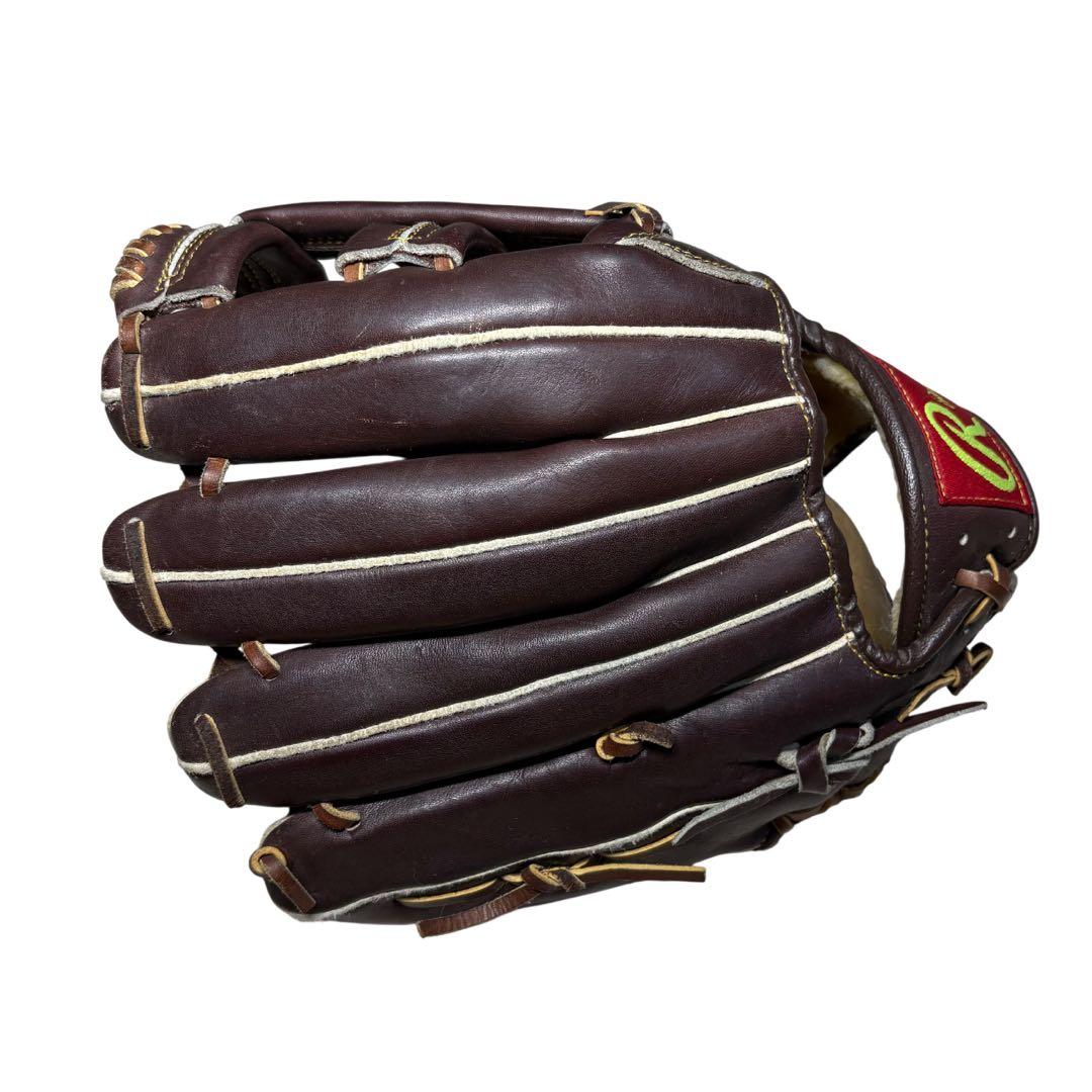 【美品】ローリングス 軟式グローブ 内野手用 即戦力 レザー 良型
