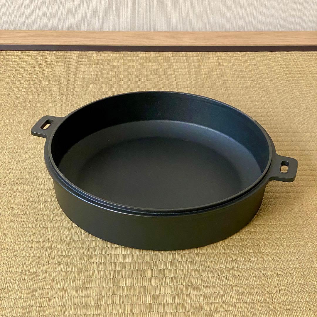 【＊ perk】《超美品》スノーピークの和鉄 ダッチオーブン 26