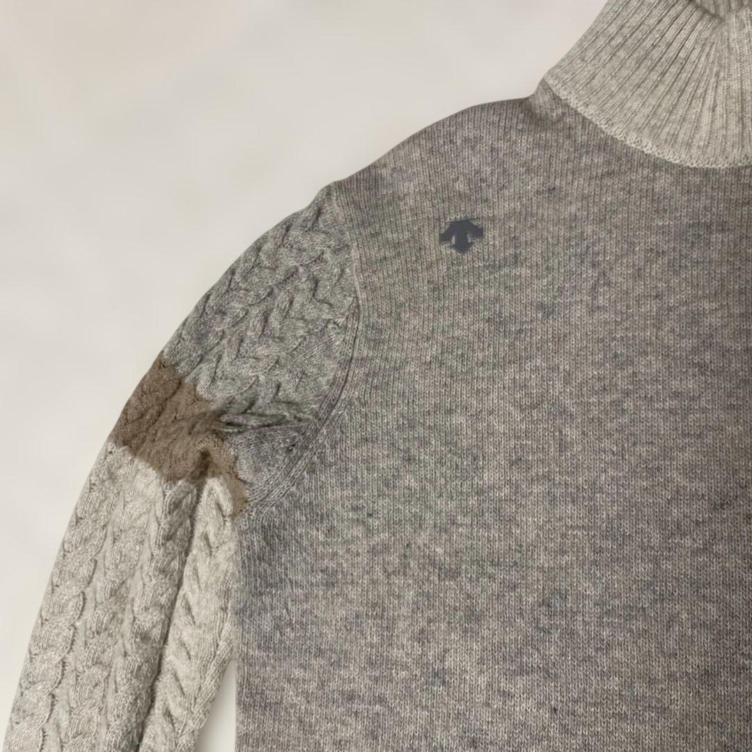DESCENTE GOLF デサントゴルフウェア ハイネック ニットセーター