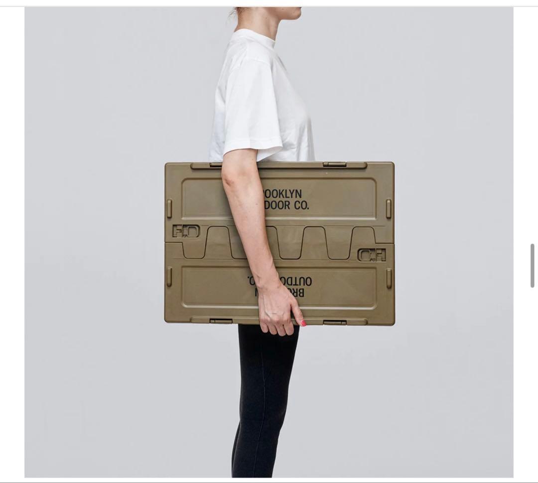 新品‼️The Recycled Folding Container 50L×2個